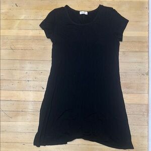 Black Short Sleeve Dress